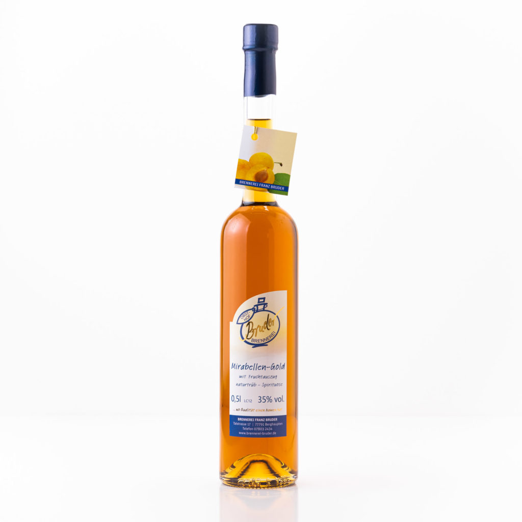 Brennerei Bruder Mirabellen Gold 0,5l
