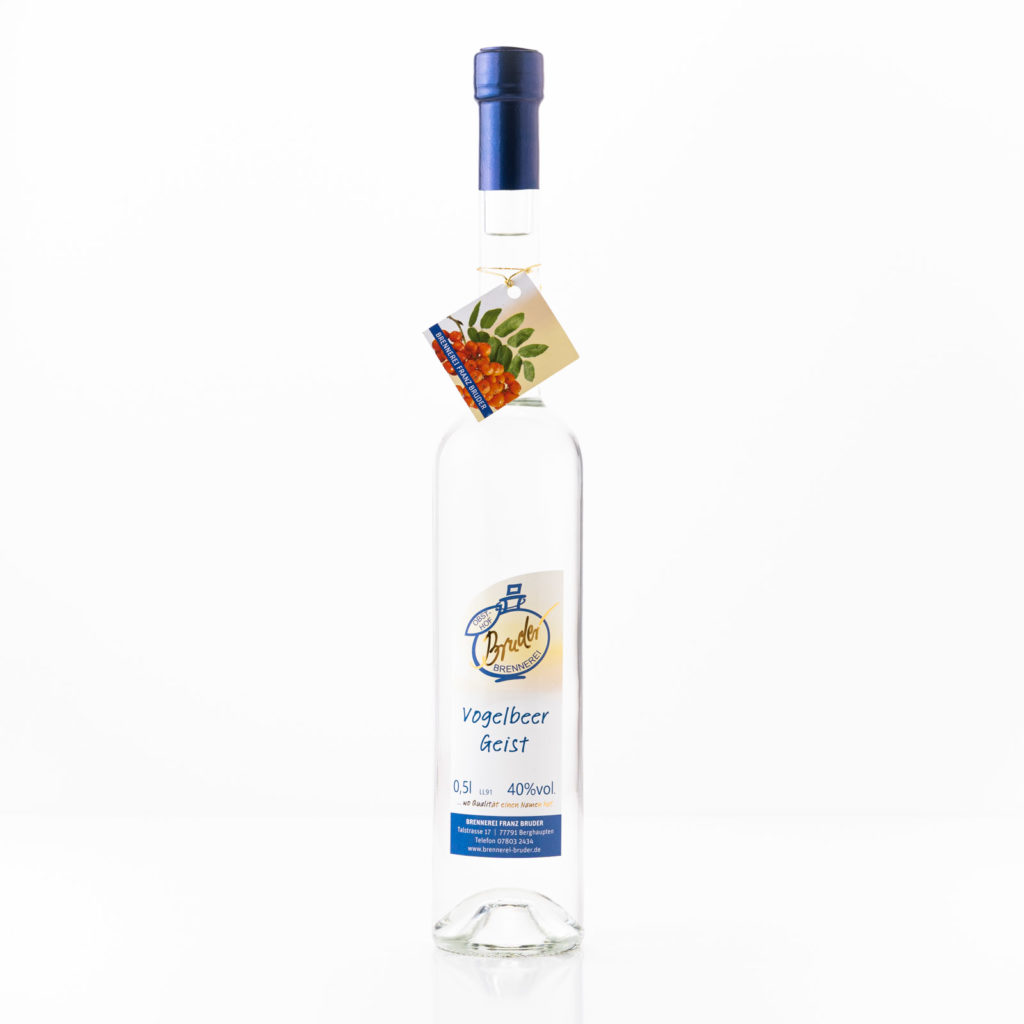 Brennerei Bruder Vogelbeergeist 0,5l