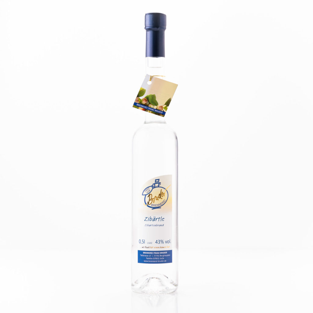 Brennerei Bruder Zibärtle Wildpflaumenbrand 0,5l