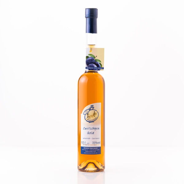 Brennerei Bruder Zwetschgen Gold 0,5l