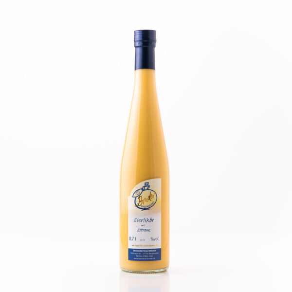 Brennerei Bruder Eierlikör Zitrone 0,7l